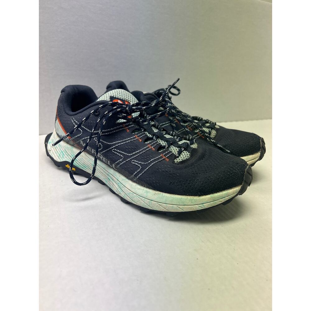 Merrell Moab Flight Trail Hiking Shoes Sneakers Blue Womens Size 9.5 M